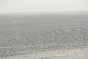 Laboe Strand im Kieler Förde,Ostsee.