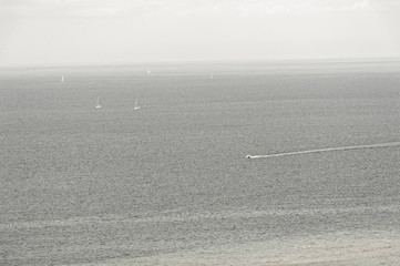 Laboe Strand im Kieler Förde,Ostsee.