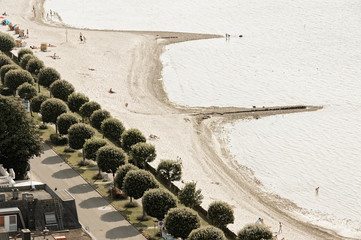 Laboe Strand im Kieler Förde,Ostsee.