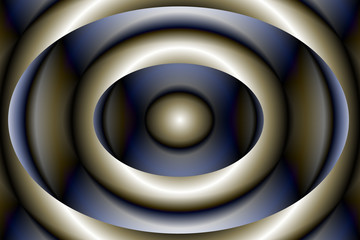 Digital art, abstract three dimensional objects, Germany