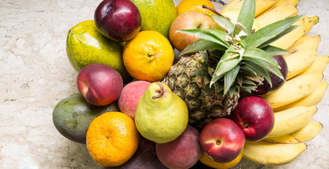 fresh fruits and vegetables