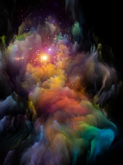 Obraz na płótnie Canvas Colors in Space