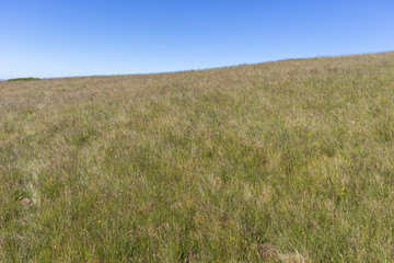 landscape from hiking trail to Belmeken Peak, Rila mountain