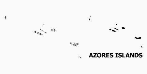 Pixel Pattern Map of Azores Islands
