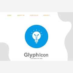 Bulb icon for your project
