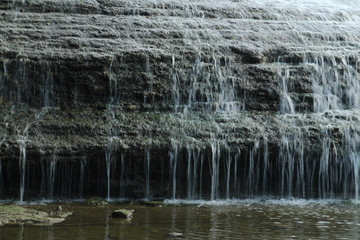 Close Up of Limestone Layers