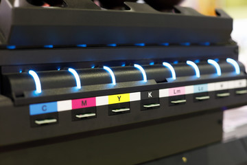 ink supply unit of large format inkjet printer