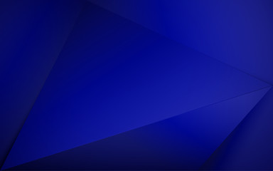 Obraz premium Abstract blue royal 3d polygonal background. Vector illustration