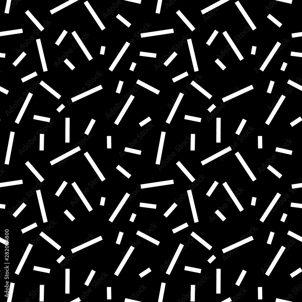 Poster sticks, straight lines seamless pattern. geometric background memphis style. isometric pattern with 