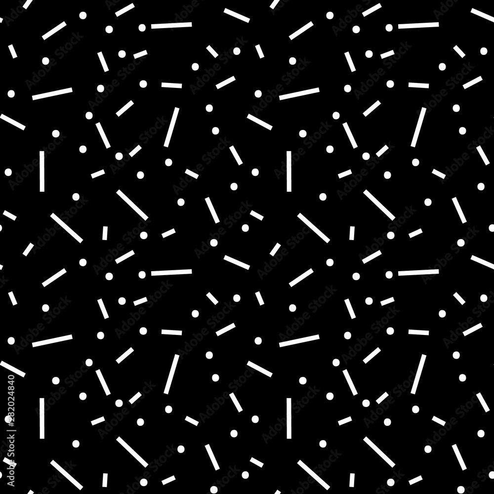 Poster sticks, straight lines seamless pattern. geometric background memphis style. isometric pattern with 