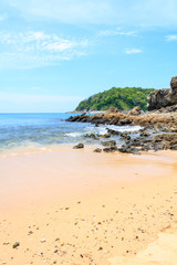Fototapeta na wymiar Yanui beach on a sunny day