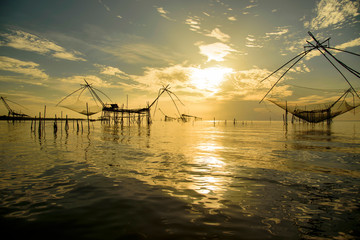 Fishing in the southern of Thailand