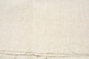 Texture of natural linen fabric