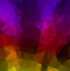 Vector Abstract geometric darkness black shape polygonal style