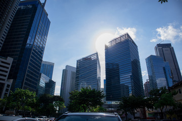 Beautiful view of Buildings in Bonifacio Global City