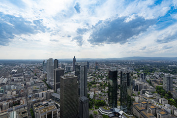 aerial view of city