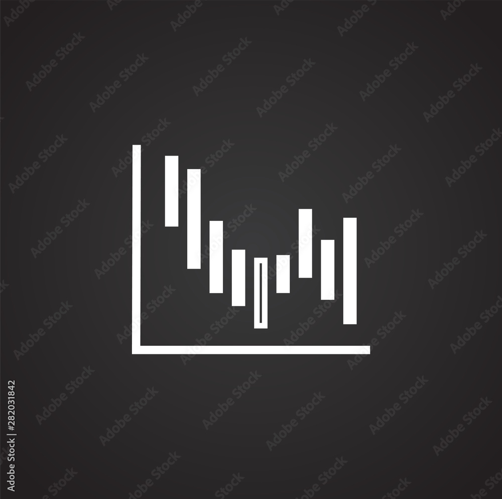 Poster infographics related icon on background for graphic and web design. simple illustration. internet co