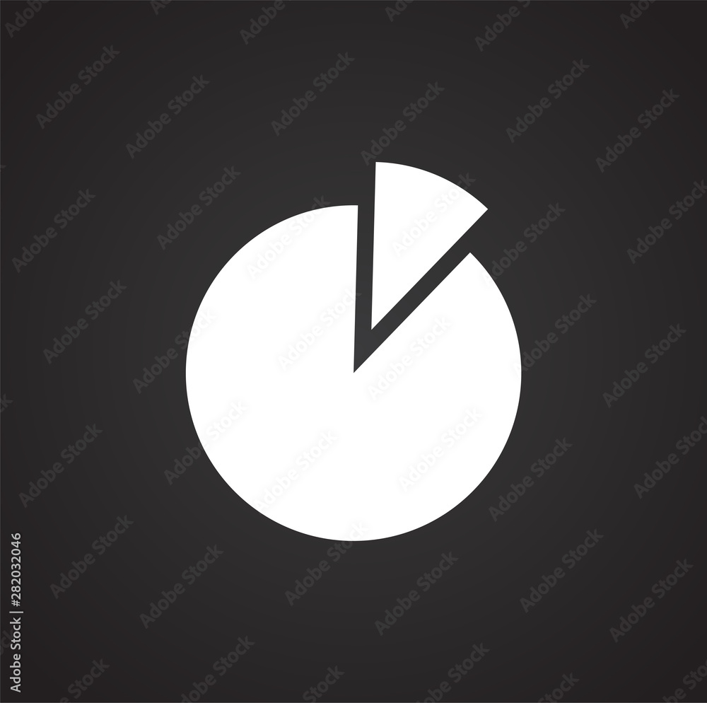 Poster infographics related icon on background for graphic and web design. simple illustration. internet co