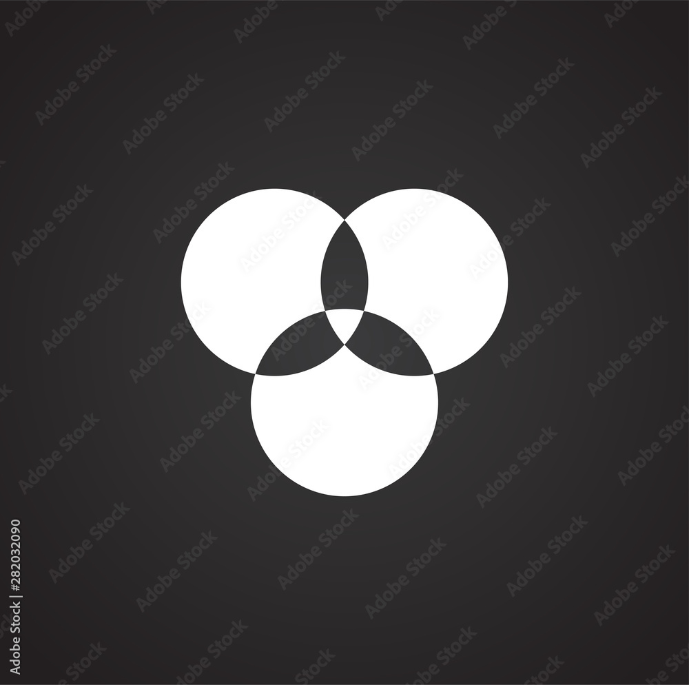Poster infographics related icon on background for graphic and web design. simple illustration. internet co