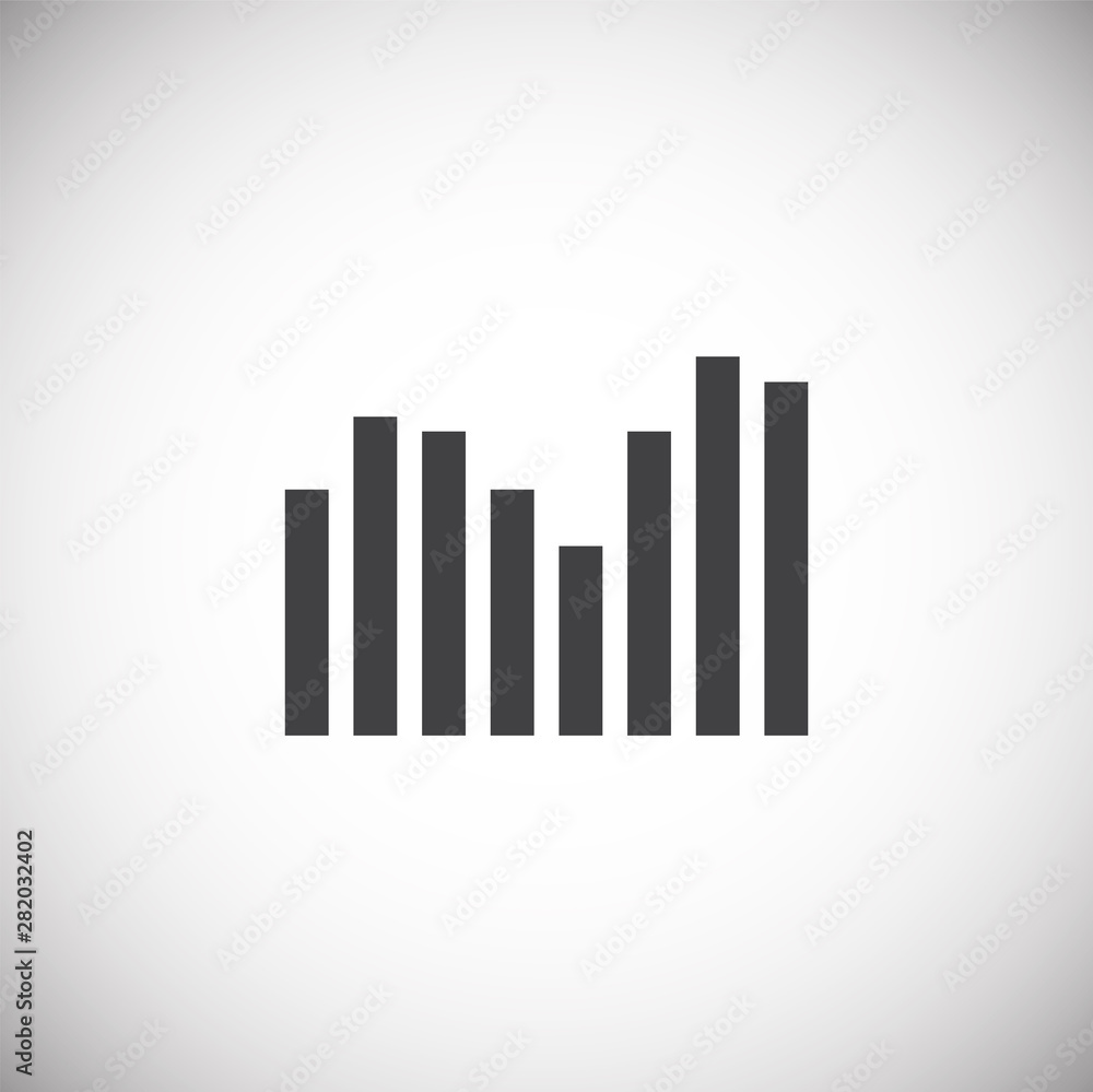 Poster infographics related icon on background for graphic and web design. simple illustration. internet co