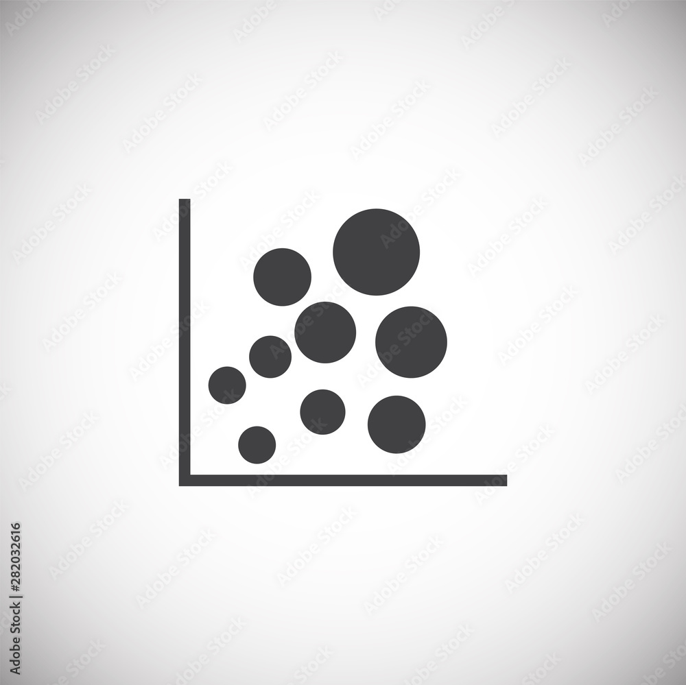 Poster infographics related icon on background for graphic and web design. simple illustration. internet co