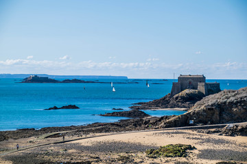 Fort du Petit Bé à Saint-Malo.