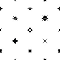spark seamless pattern background icon.