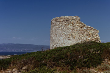 Naklejka premium Torre di Capo Mannu III
