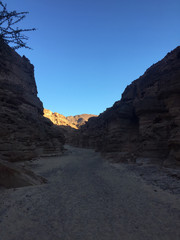 View of Sinai mountains in Egypt
