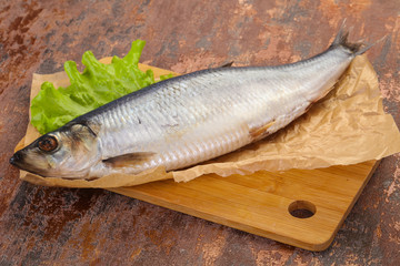 Salted herring fish
