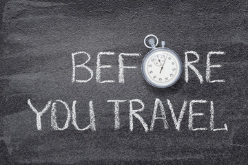 before you travel watch