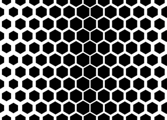 Honeycomb seamless background. Vector illustration for card.