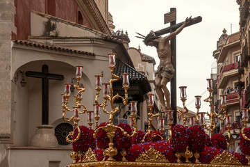 cristo de la hermandad de san Bernardo, semana santa de Sevilla	