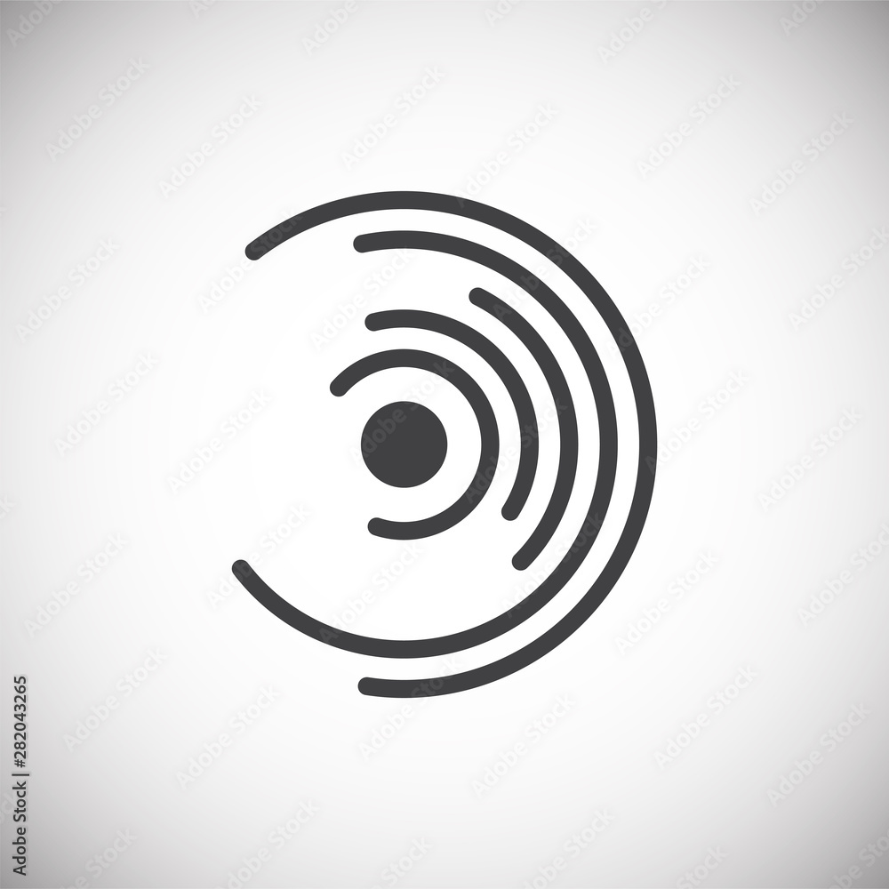 Poster infographics related icon on background for graphic and web design. simple illustration. internet co