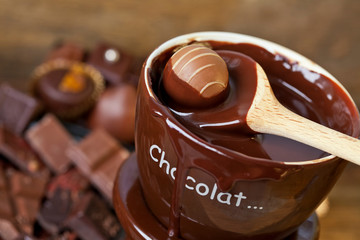 Sweet Sin Hot Chocolate Fondue