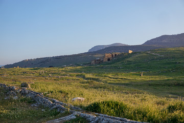 landscape view in the mountains