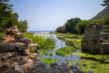 Olympos Ancient City Antalya Turkey