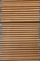 Texture of stacked cardboard boxes