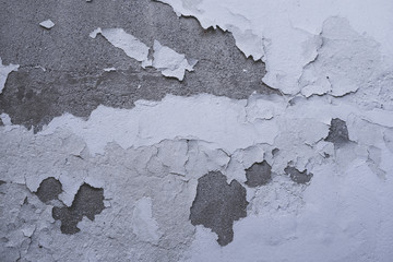 worn house wall peeling off wall paint