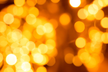 Obraz premium colorful golden blur garland spots many set bright festive base design