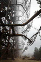 Duga Antenna Complex in Chernobyl Exclusion zone 2019
