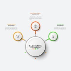 Fototapeta premium Modern Infographic Template