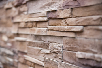 texture of brown stone blur background 