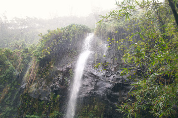 Waterfall rain