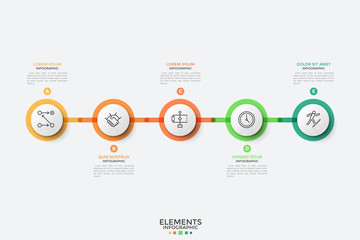 Fototapeta premium Modern Infographic Template
