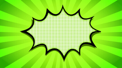 bright and rich background in pop art style