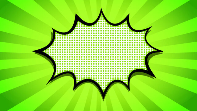 bright and rich background in pop art style