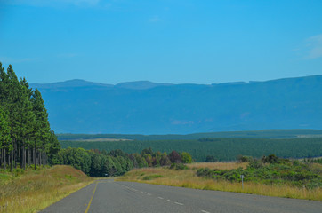 Straße in Südafrika