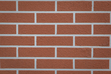 old red brick wall texture background