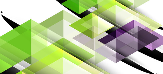 Abstract triangle pattern, colorful backdrop. Presentation template. Modern textured shape. Trendy modern style